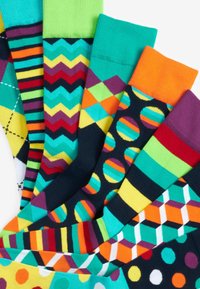 Next GEOMETRIC PATTERN 8 PACK - Socken - bright mix geo