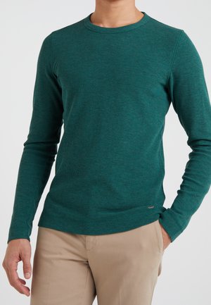 Långärmad tröja - dark green