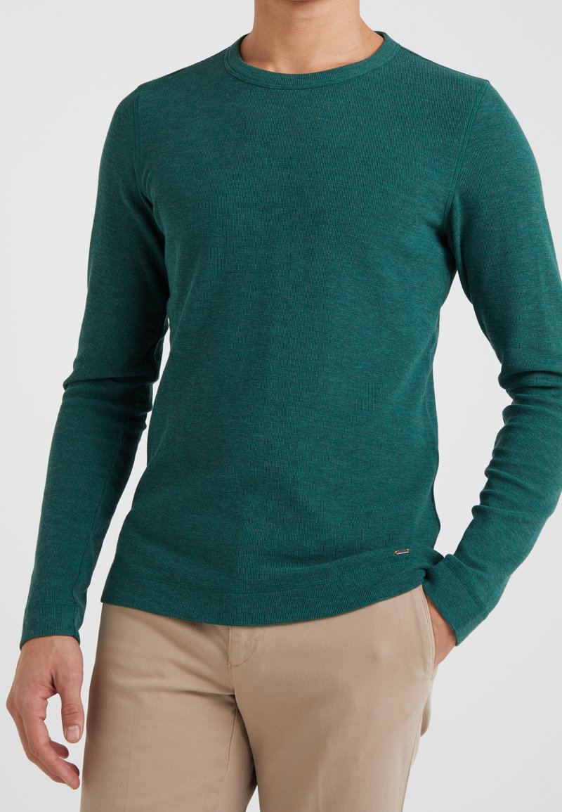 BOSS Pitkähihainen paita - dark green