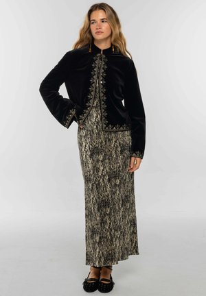 BORDADA DE - Chaqueta fina - black