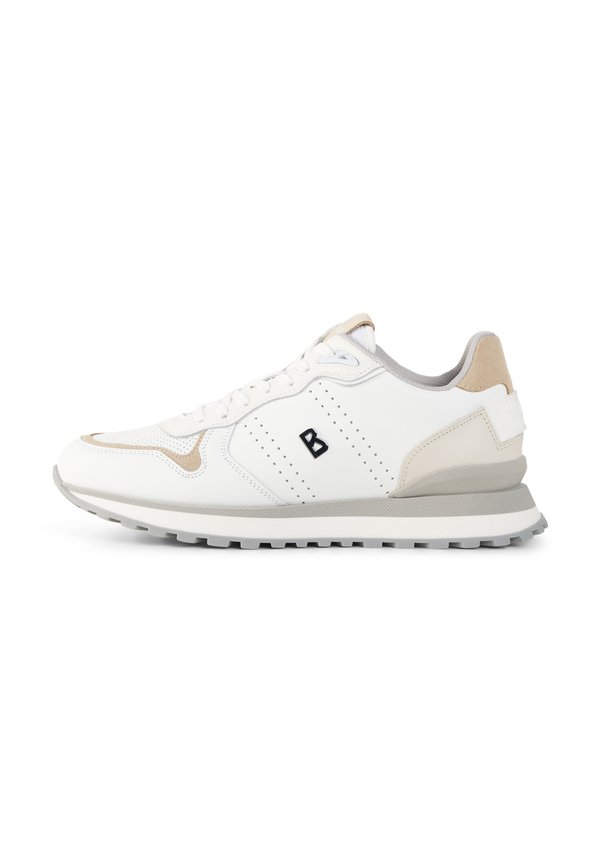 SNEAKER NEWPORT - Sneaker low - weiß beige