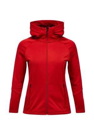 W RIDER ESSENTIALS ZIP HOOD - Sweat zippé - himbeere