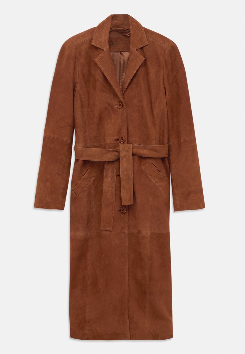 STUDIO ID Trenchcoat okergeel