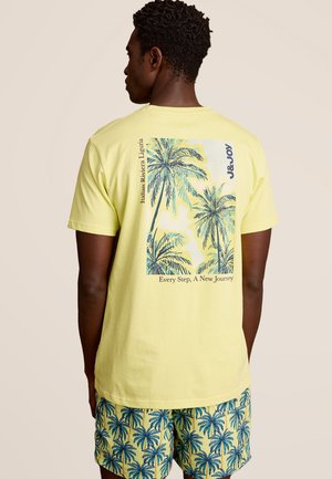 LIGURIA - T-shirt imprimé - yellow