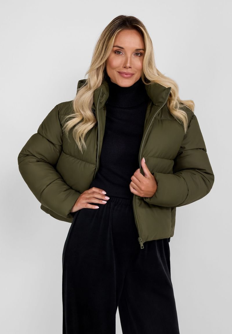 RESPECT SHORT PADDED WITH ZIP POCKETS - Winterjacke - khaki