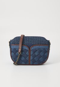 sessùn DIVINE BRAIDED - Borsa a tracolla - denim blue