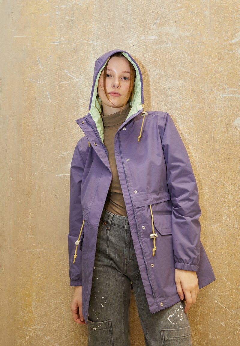 The North Face UTILITY RAIN JACKET Parka lunar slate/lila Zalando.at