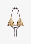 TRIANGLE TIE-DYE - BIKINI TOP - Haut de bikini - yellow