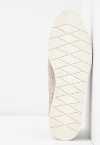 Anna Field LEATHER - Sapatos casuais com atacadores - light grey