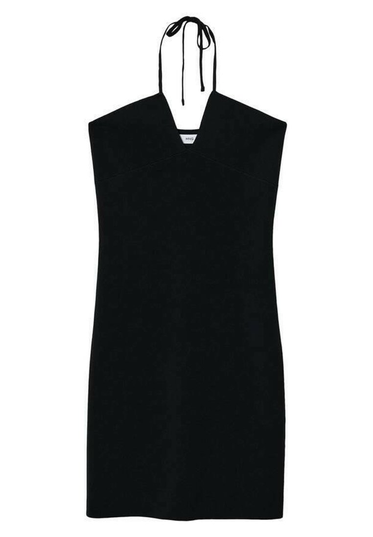 Mango Cocktailjurk zwart Mango Cocktailjurk zwart