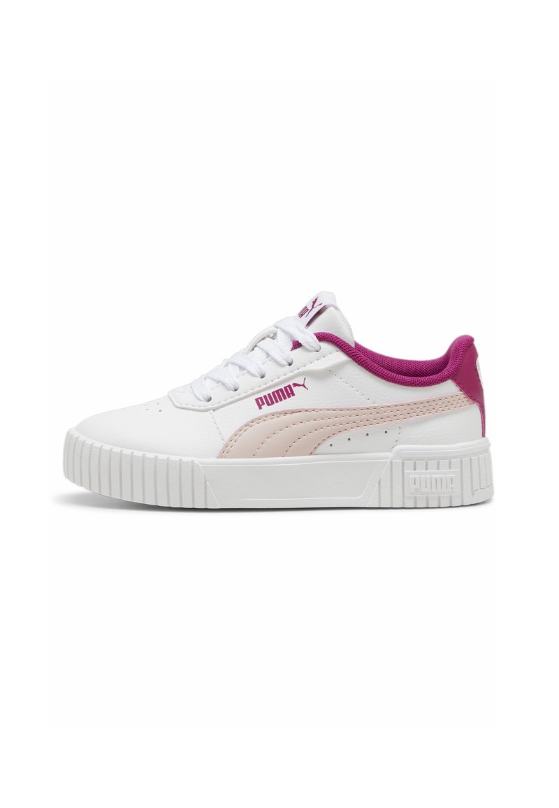 Puma SNEAKER CARINA - Sneakers basse - white mauve mist magenta gleam
