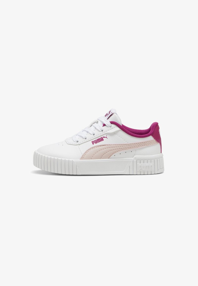 Puma SNEAKER CARINA - Sneakers laag - white mauve mist magenta gleam