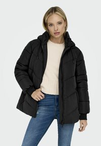 ONLY Zimní kabát - black