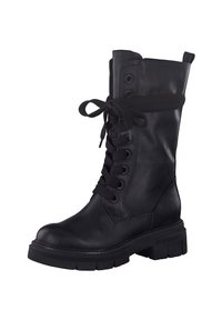 Marco Tozzi Lace-up boots - black antic