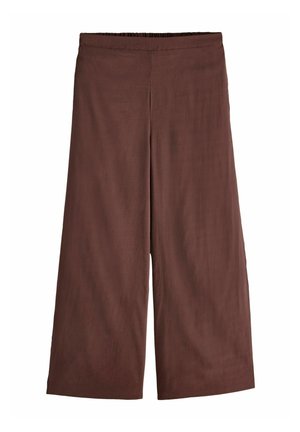 ROCHELLE HUMES COORD PULL-ONS WIDE LEG  - Tygbyxor - chocolate brown