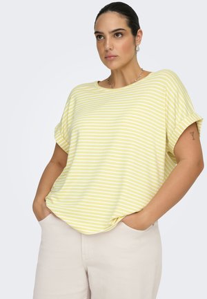 ONLY Carmakoma CARMOSTER - T-shirt print - pineapple slice