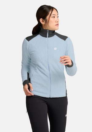 Jack Wolfskin, AIRFLUFF FZ W - Fleecejacke - crystal blue