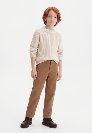 Lacoste, PANTS - Stoffhose - cookie