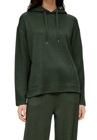 s.Oliver Hoodie - mottled green