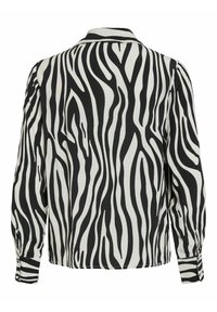 VILA V AUSSCHNITT - Blusa - black