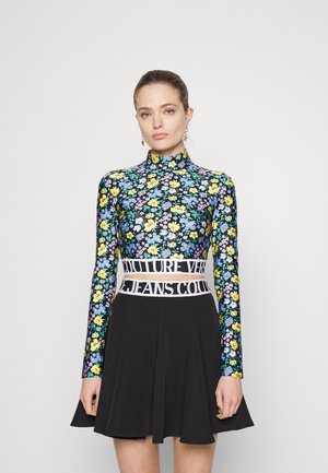 PRINT SPRING BLOSSOM - Long sleeved top - hydrangea blu