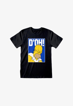 Henry Tiger SIMPSONS DOH - T-shirts print - black