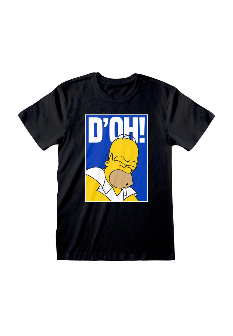 Henry Tiger SIMPSONS DOH - T-Shirt print - black