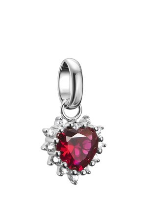 TRUE ROMANCE HERZ CONNECT - Charm - rot/silver-coloured/weiß