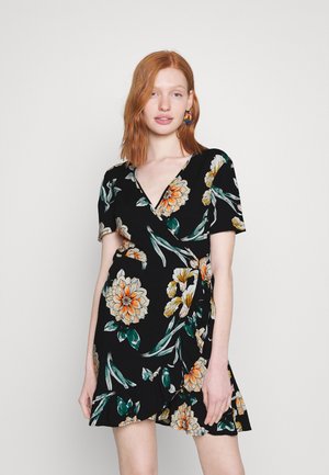 ONLY ONLNOVA LIFE MARLIE WRAP DRESS - Φόρεμα ημέρας - black