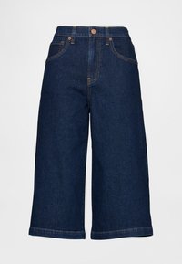 CULOTTE BETTY - Platėjantys džinsai - dark indigo