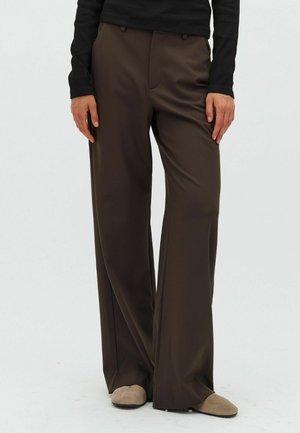 GENNIE - Housut - coffee brown