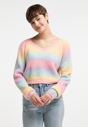 BIANY - Jumper - regenbogen mehrfarbig