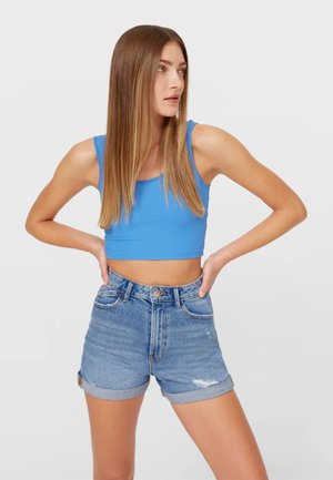 Denim shorts - blue denim