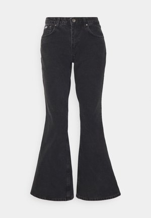 Bootcut-farkut - black denim