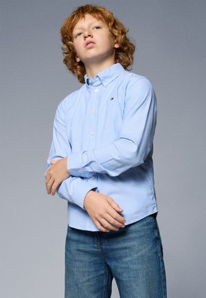 Tommy Hilfiger FLAG SHIRT - Krekls - cloudy blue