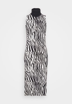 ALLOVER ZEBRA - Tubino - cloud white/black