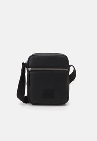 HUGO ETHON CROSSB UNISEX - Borsa a tracolla - black