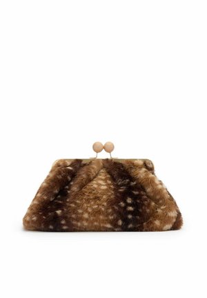 Manfield, MANFIELD BRAUNE BAMBI-CLUTCH - Clutch - beige
