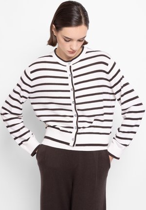 ROUND NECK - Cardigan - brown