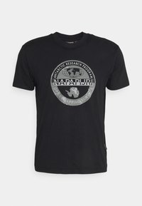 Napapijri BOLLO T-shirt con stampa black/nero