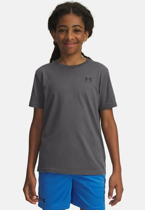 Under Armour, SPORTSTYLE - Basic T-shirt - pitch gray