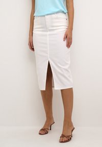 Kaffe - KAZELINA - Pencil skirt - chalk Thumbnail Image 1