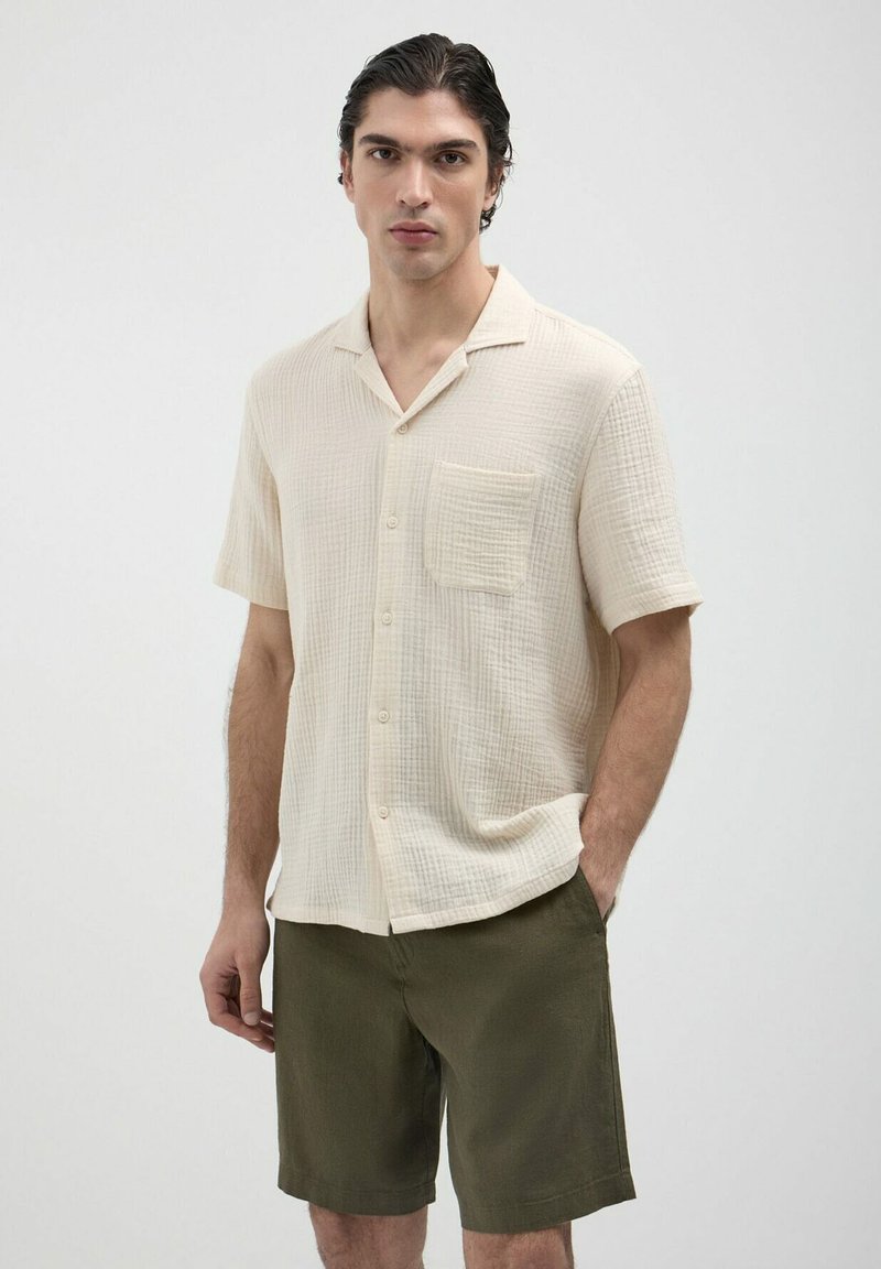 Calliope EFFETTO STROPICCIATO - Camicia - beige