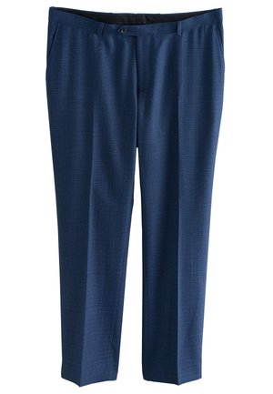 Next TEXTURED - Suit trousers - blue