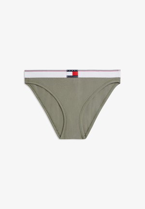 Tommy Hilfiger, VARSITY RIB BIKINI - TH HERITAGE - Κάτω μέρος μπικίνι - utility sage