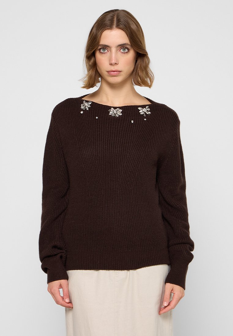 Twinset ACTITUDE Trui bruin Twinset ACTITUDE Trui bruin