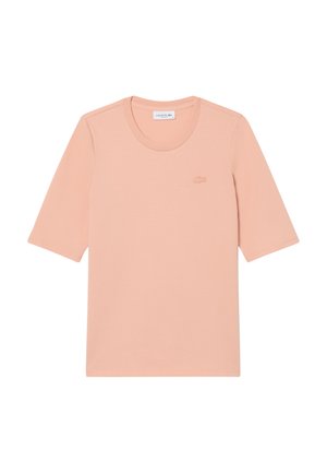 Lacoste, T-shirt basic - rose corail-ui