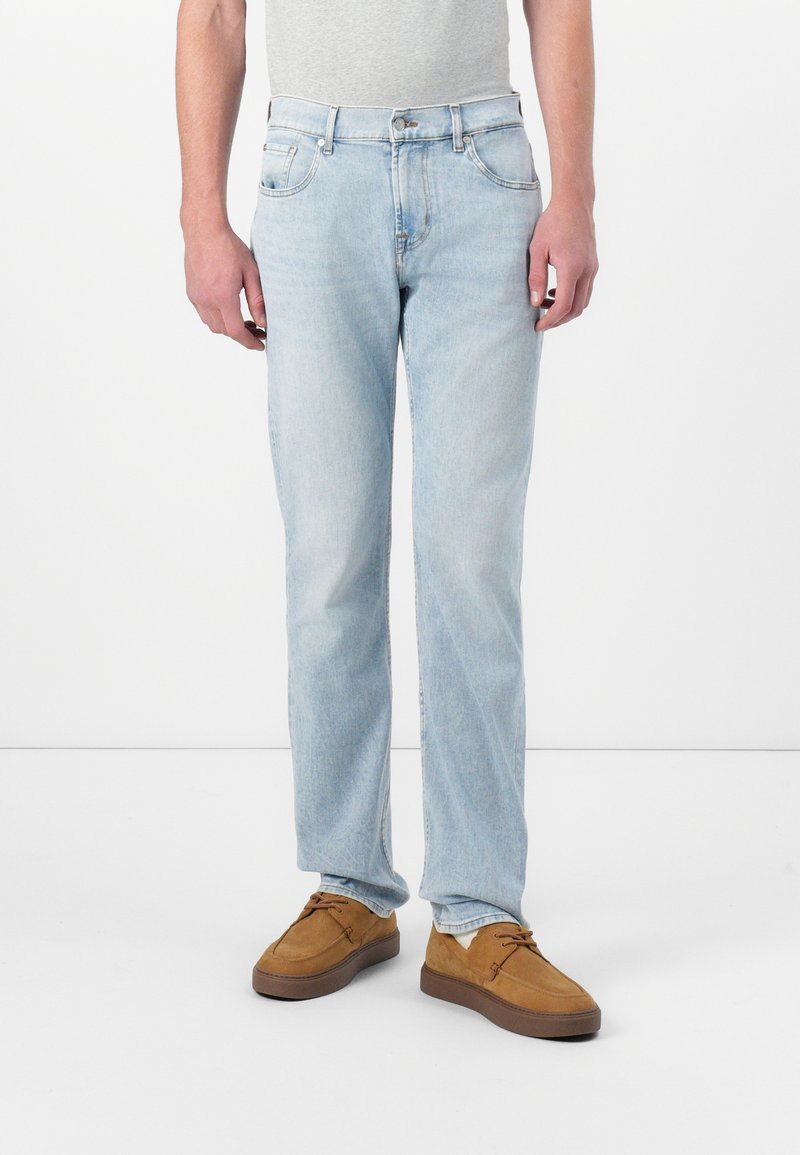 7 For All Mankind Straight leg jeans lichtblauw