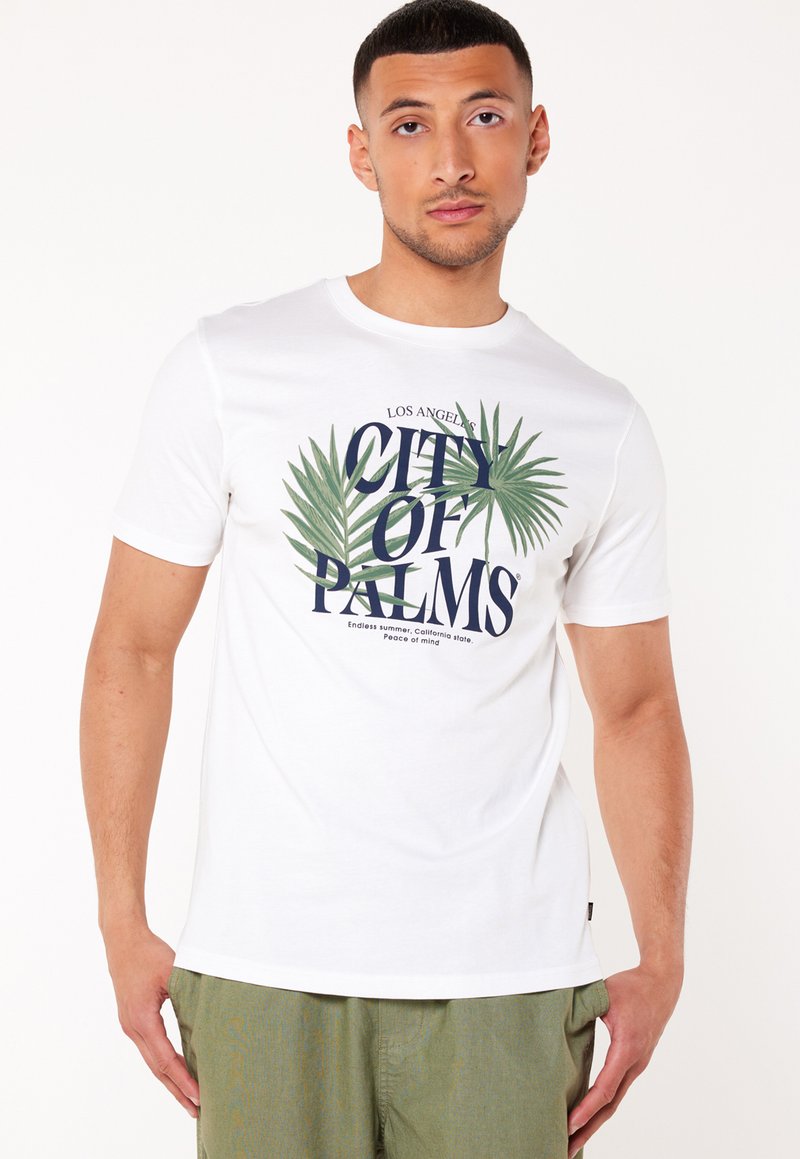 America Today EATON TShirt print off white/offwhite Zalando.de