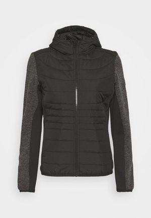 PEMBLE HYBRID - Fleece jacket - black